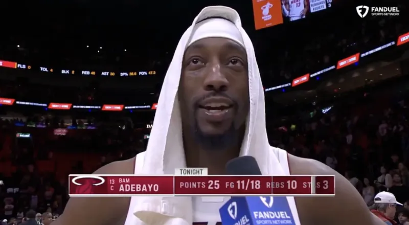 博鱼体育官方入口-阿德巴约谈场均20+10：这是一座里程碑，很高兴实现这一成就